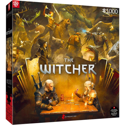 Пазл GoodLoot The Witcher Playing Gwent 1000 ел. (5908305249634) Вінниця - фото 1