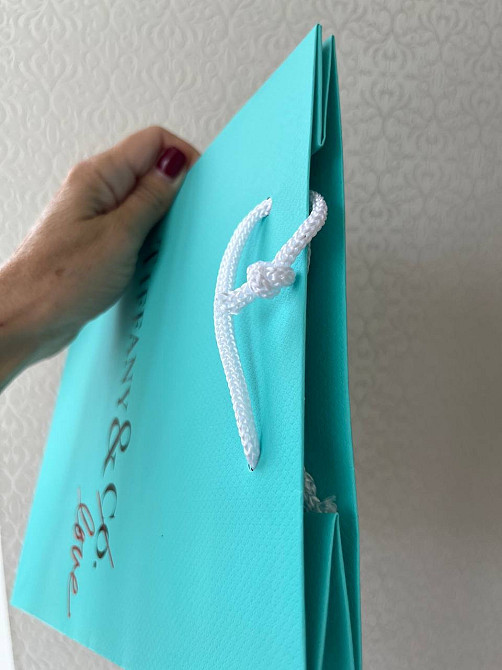 Tiffany Тіффані пакет романтичний / Пареровий пакет для подарунка Одеса - фото 3