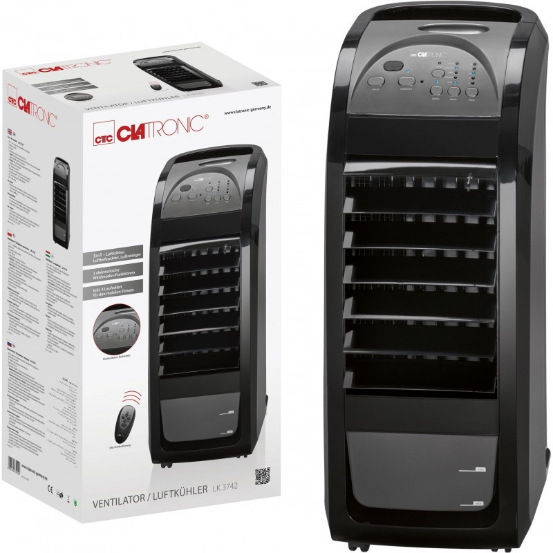 Кондиціонер кліматизатор мобільний 3в1 з таймером Clatronic LK (3742) 70 Вт Нововолинськ - фото 1