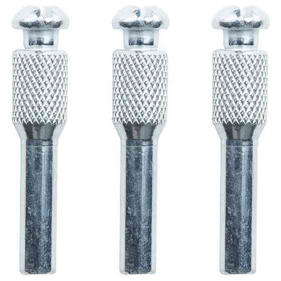 Набір щіток дротяних 5 шт. Ø25; 38; 50; 65; 75 мм хвостовик Ø6мм (латунована) GRAD (9029025) Київ