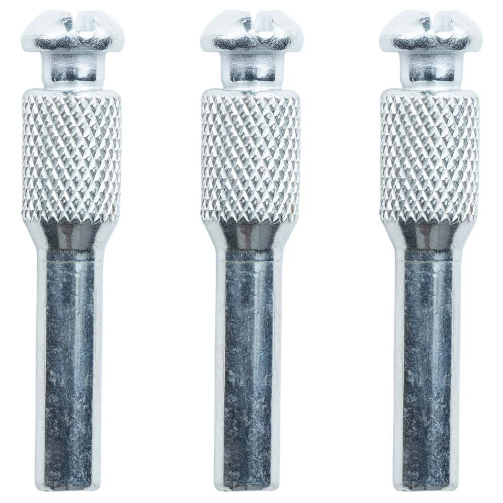 Набор щеток проволочных 5шт Ø25; 38; 50; 65; 75мм хвостовик Ø6мм (латунированная) GRAD (9029025) Киев - изображение 3