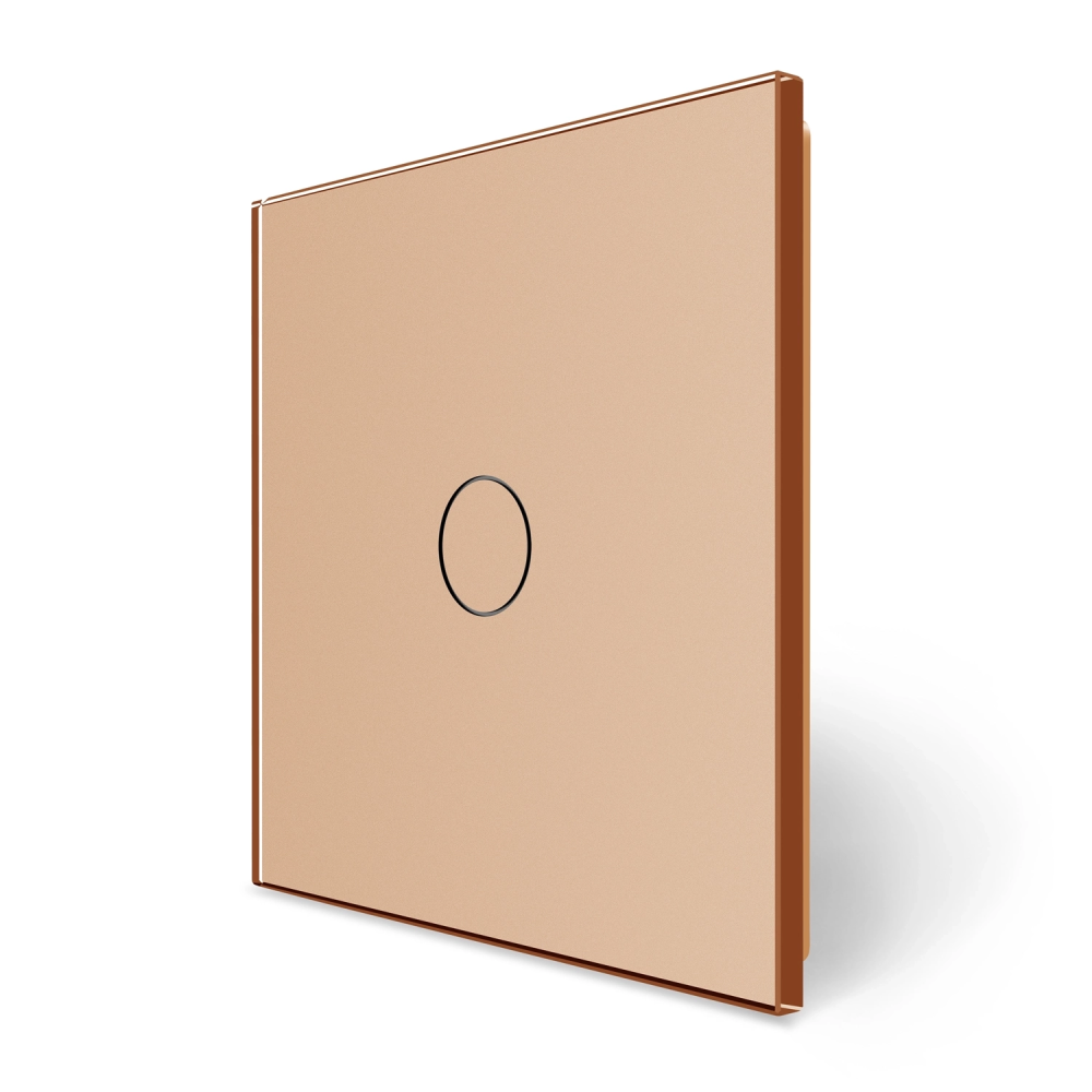 LIVOLO Комплект бездротовий сенсорний вимикач + розумний вимикач (реле) Livolo золото скло (VL- Коломыя - изображение 4