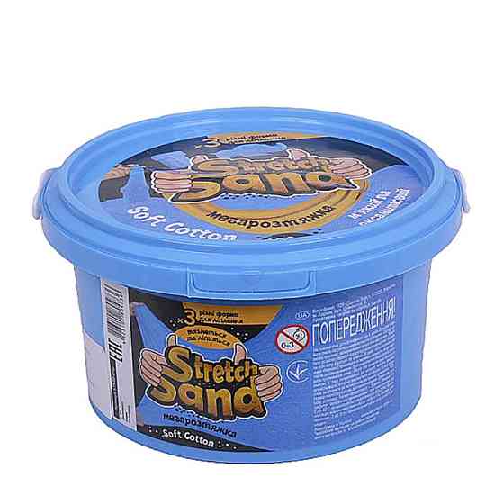 Набір креативної творчості "Stretch Sand" STS-02-01U 400 гр Синій Вінниця