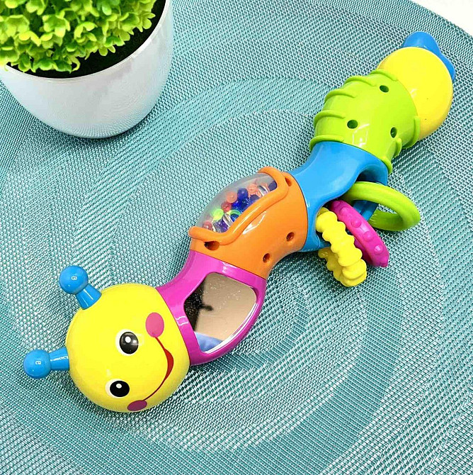 Брязкальце Гусениця-логіка з 6 секцій (9182) Чернігів - фото 7