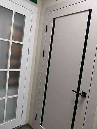 Двері екокошпон, Полотно, серія Millenium (ML-62) Світло-сірий Київ