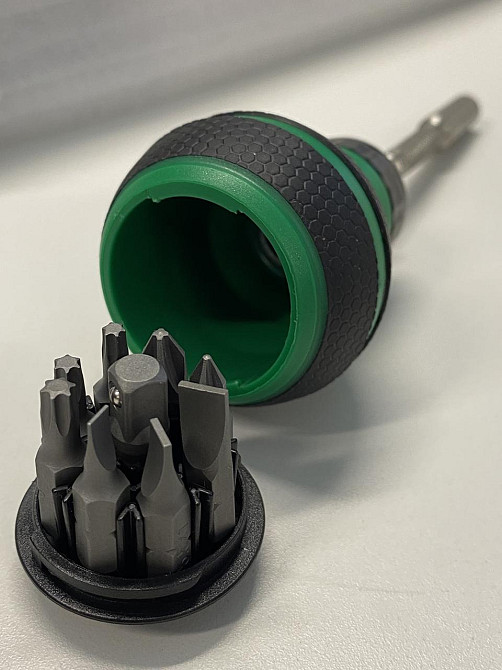 Трещоточная отвертка-мини TOPTUL 9-в-1 GAAR1101 Одесса - изображение 2