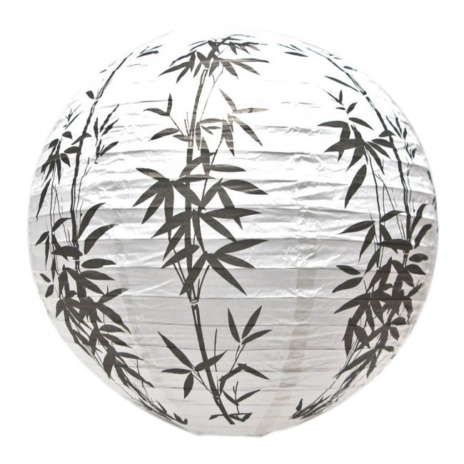 Ліхтар підвісний білий Бамбук Київ - фото 1