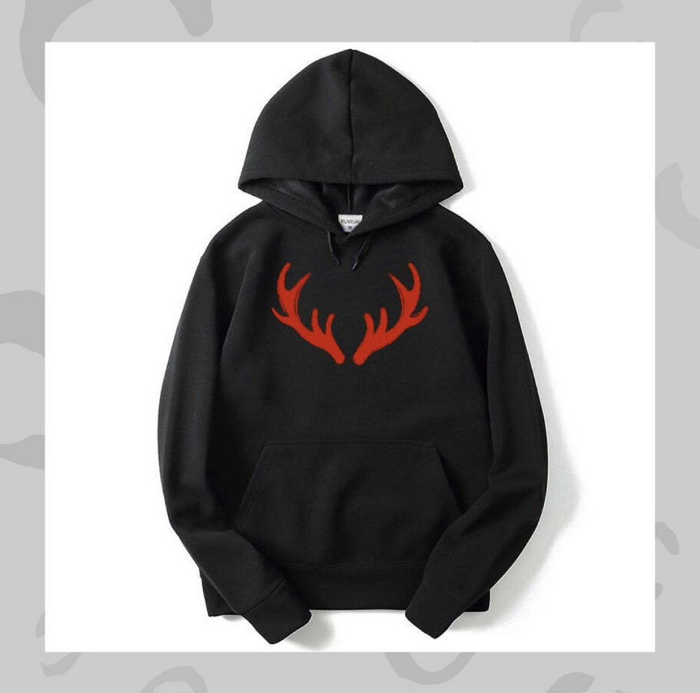 Чоловіче/Жіноче худі з капюшоном.100% бавовна — Олені Чернівці - фото 1