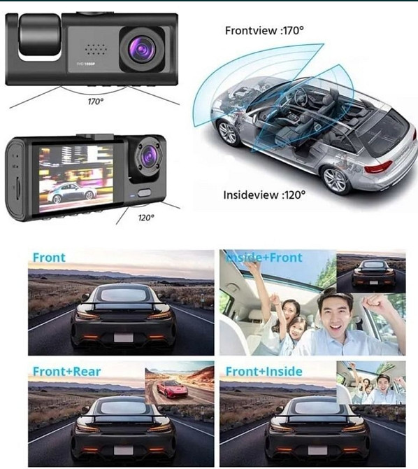 Відеореєстратор Full hd 1080p компактний. Київ - фото 4