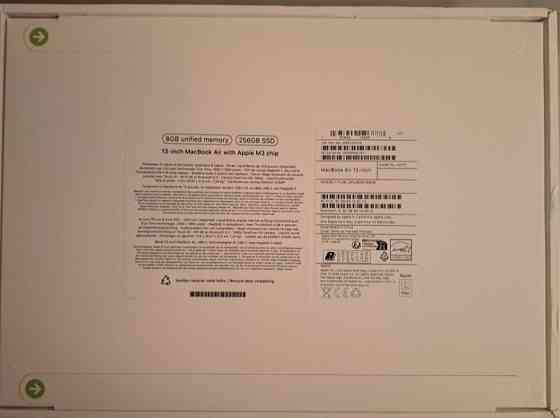 Ноутбук: MacBook Air 13 " 256Gb./ 8Gb. Midnight.Новий Київ
