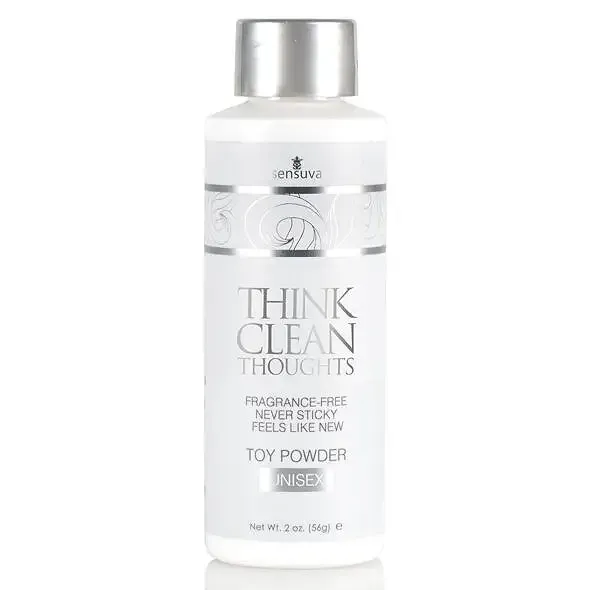Пудра для догляду за іграшками Sensuva Think Clean Thoughts Toy Powder (56 г) Львов - изображение 1