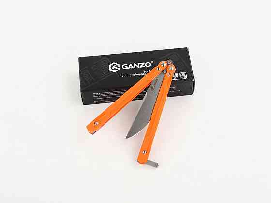 Нiж-метелик (балiсонг) Ganzo G766-OR Киев