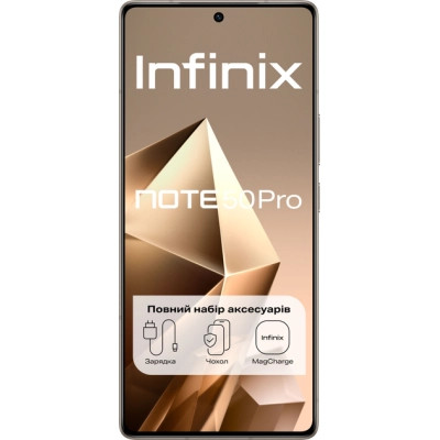 Мобільний телефон Infinix Note 50 Pro 12/256Gb Titanium Grey (4894947068324) Вінниця - фото 2