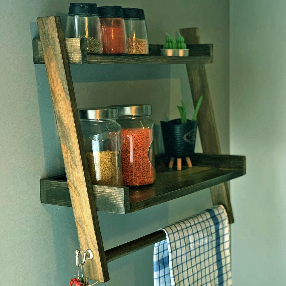 Полиця для ванної "Ломен" мускат Миколаїв - фото 1