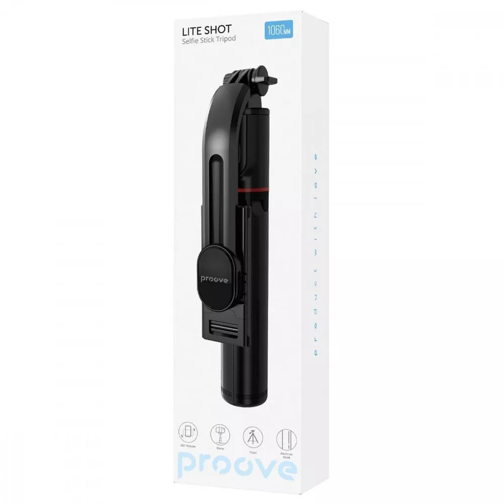 Трипод Proove Lite Shot 1060 мм Black (MPSC00000001) ( 12832 ) Харків - фото 16