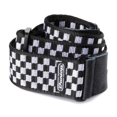 Ремень для гитары Jim Dunlop Classic Black / White Check Strap (D38-31BK) Винница - изображение 1
