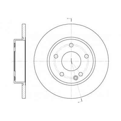 Гальмівний диск REMSA 6526.00 Вінниця