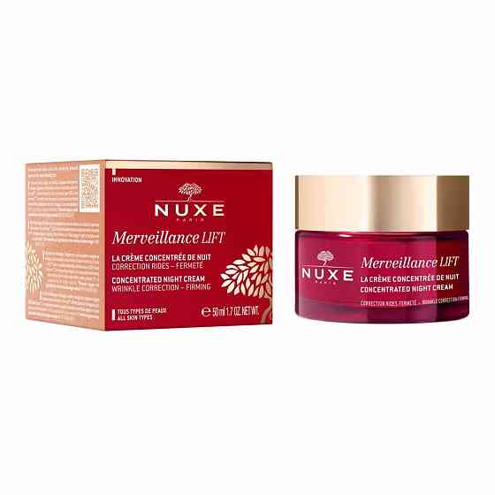 Нюкс Мервеянс Ліфт Нічний Крем Nuxe Merveillance Lift Concentrated Night Cream, 50 мл Дніпро