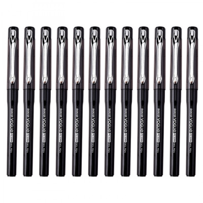 Ручка гелева Baoke Vogue 0.5 мм, чорна (PEN-BAO-PC3318-B) Вінниця - фото 5