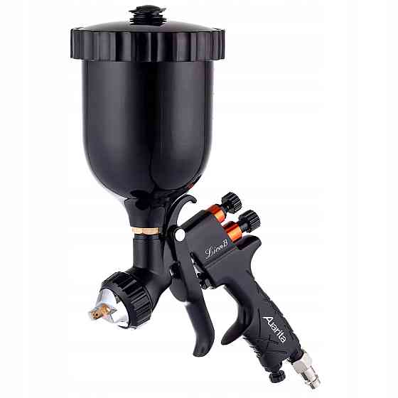 Пневмопистолет покрасочный краскопульт LVMP верх.пласт.бачок 600мл, форсунка-1,3мм  AUARITA LION-B-1.3LM Одесса