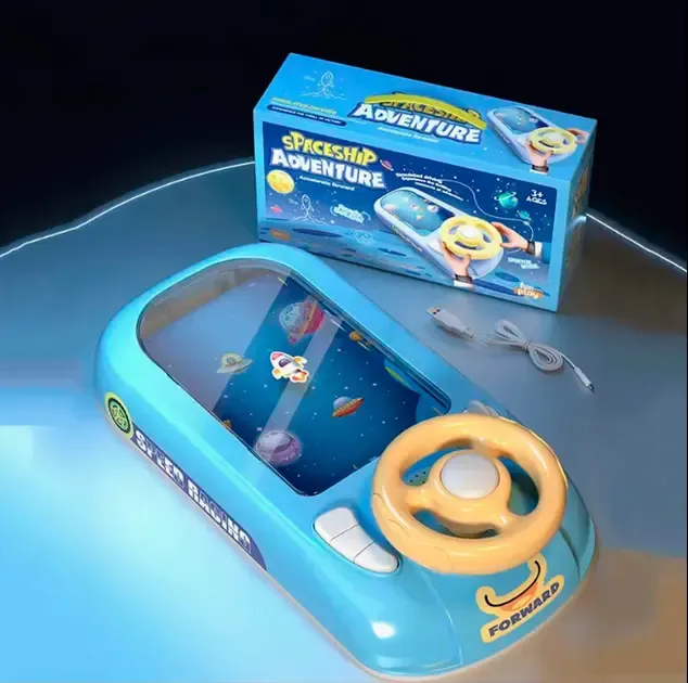 Игровой руль 661-8 Jiution / Симулятор космическая гонка Коломыя - изображение 1