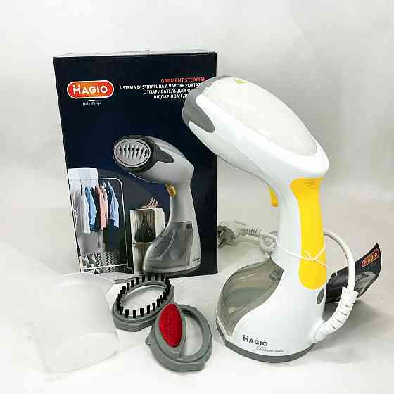 Ручний відпарювач для різних типів тканин MAGIO MG-327, Відпарювач портативний, Портативна VX-286 парова щітка Київ
