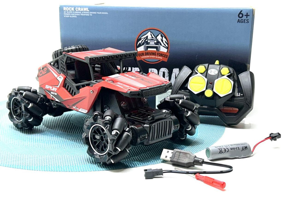 Машина всюдихід на радіокеруванні 22 см Червоний (M765-20A) Чернігів - фото 1