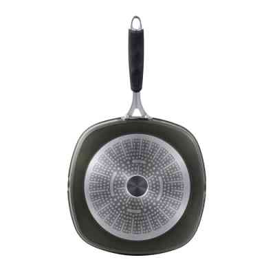 Сковорода Bergner Midnight, гриль 28x28 см (BG-30130-GR) Винница