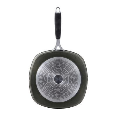 Сковорода Bergner Midnight, гриль 28x28 см (BG-30130-GR) Винница - изображение 5