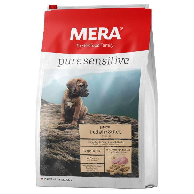 MERA Pure Sensitive Junior Truthan Reis (Мера Джуніор Індичка Рис) сухий корм для цуценят юніорів 12.5 кг Запоріжжя - фото 1