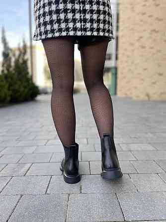 MILLI GOLD Черевики жіночі MILLI GOLD чорні натуральна шкіра висота 13 см (5236) 38р.39р.40р. Коломия