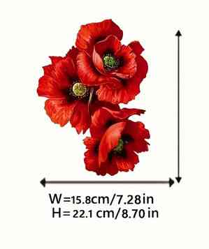 Термонаклейка для одежды модная Маки Киев