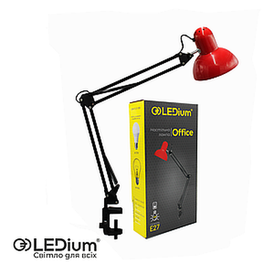 Настільна лампа на струбцині OFFICE LEDium (кольори в асортименті) Харків