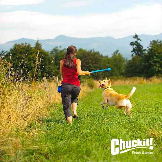 Пусковая установка для мячей Chuckit! Sport Ball Launcher игрушка с мячом для собак, размер 18M Винница