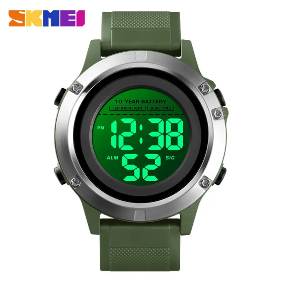 Спортивные наручные часы Skmei 1518 (Зеленый) Винница