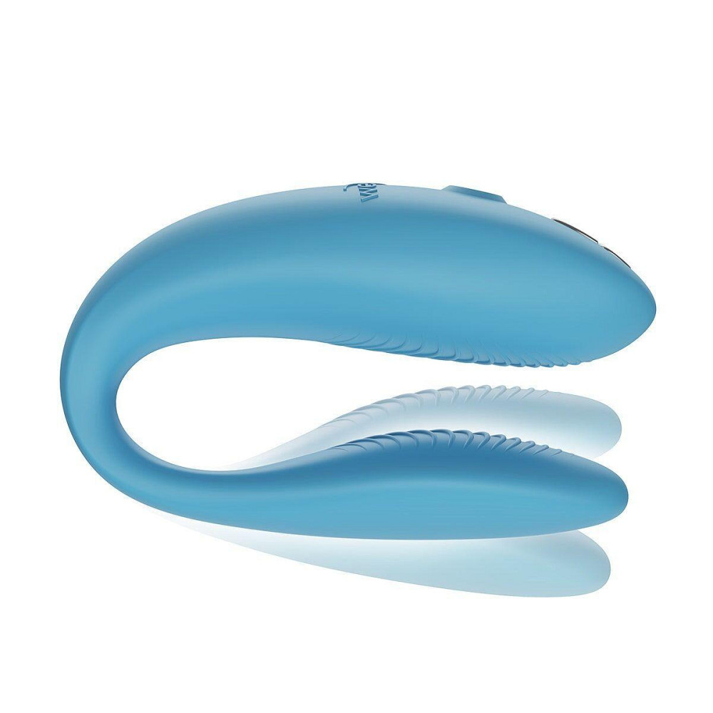 Смарт-вібратор для пар We-Vibe Sync GO Turquoise, тревел-кейс, пульт ДК Sex Aura Київ - фото 2
