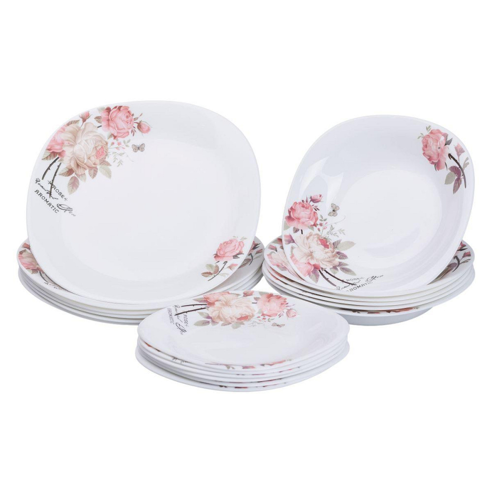 Фарфоровий столовий сервіз на 6 персон, 18 тарілок Київ - фото 2