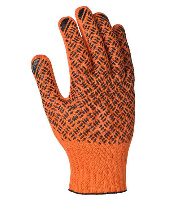 Doloni рукавички захисні трикотажні з ПВХ малюнком, розмір 11, Універсал Профі 4470 Рівне - фото 3