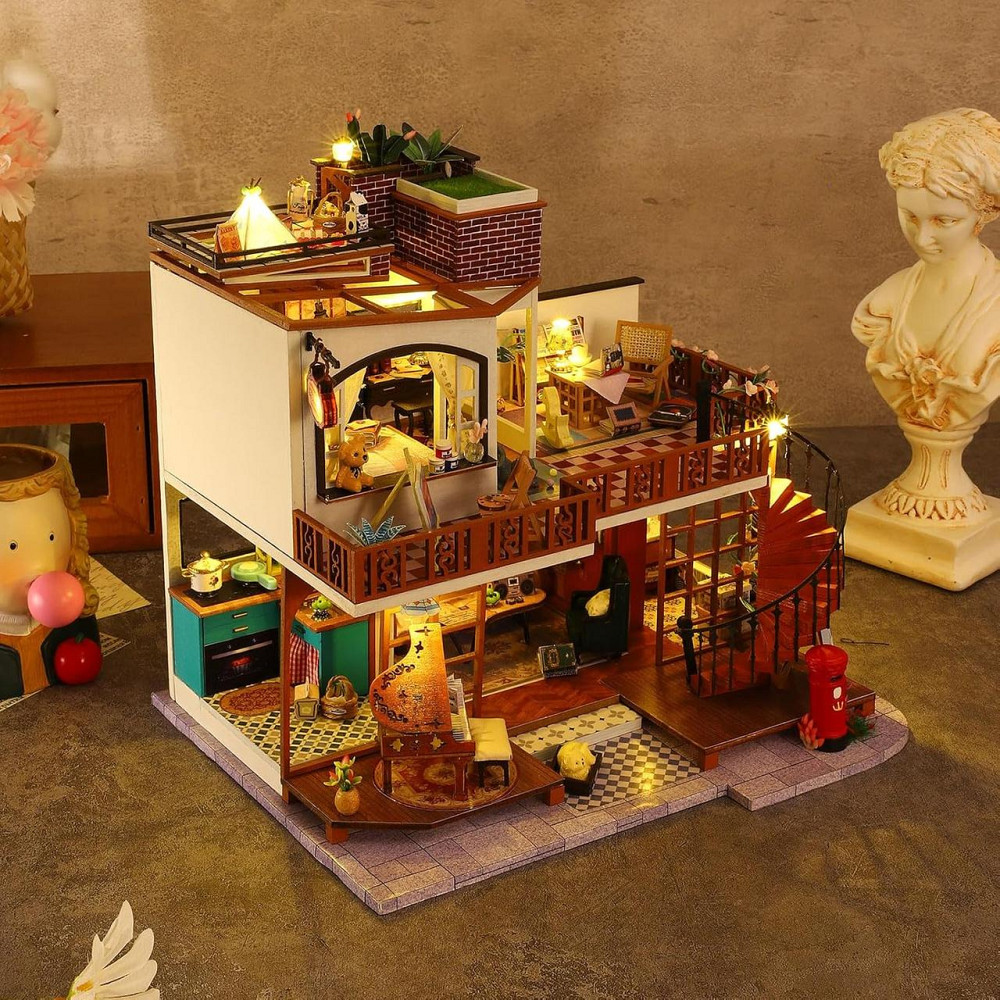 3D Румбокс (DIY House) Cherish Time + Пылезащитный купол (Es008-B) Киев - изображение 5