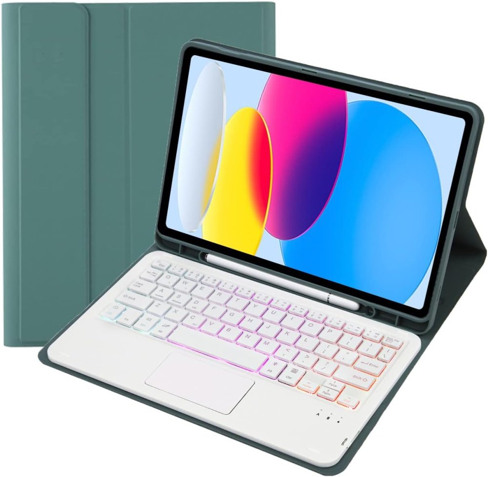 Чехол-клавиатура для ipad 11 поколения 10.9 дюймов Темно-зеленый Киев - изображение 2