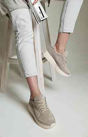 Zemira Кросівки жіночі ZEMIRA 812/21869 бежеві (весна-осінь, замша натуральна) (4385) 39 Коломия