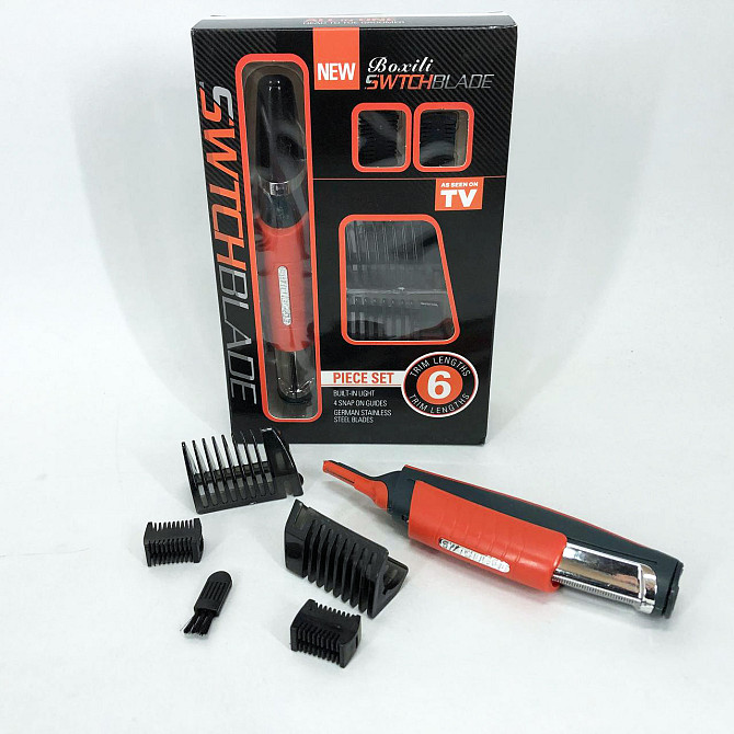 Бритвы аккумуляторные Switchblade X-TRIM, Бритва мужская электрическая SA-713 аккумуляторная электробритва Киев - изображение 10