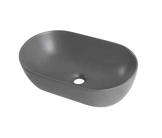 Раковина накладна Mixxus Premium ELLIPSE-0109 GRAY 500x300x140mm   ( MP6653 ) 32826 Харьков