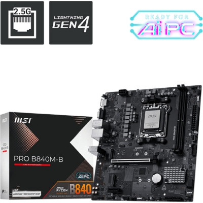 Материнська плата MSI PRO B840M-B Вінниця - фото 5