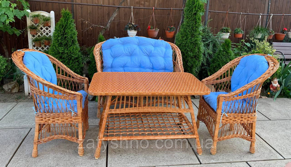 Набор плетеной мебели из лозы Киев - изображение 4