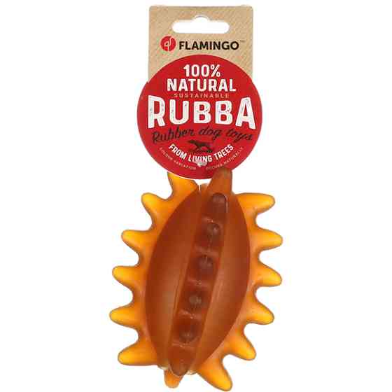 Flamingo Rubba Rugby ФЛАМІНГО М’ЯЧ РЕГБІ З ШИПАМИ іграшка для собак Київ