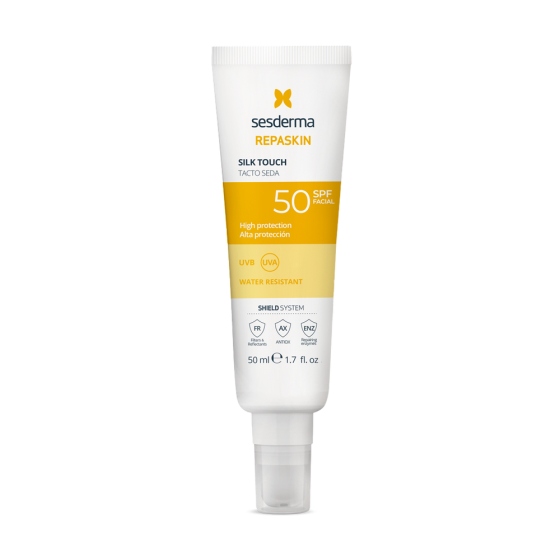 Сесдерма Сонцезахисний крем для обличчя Sesderma Repaskin Silk Touch SPF 50, 50 мл Дніпро