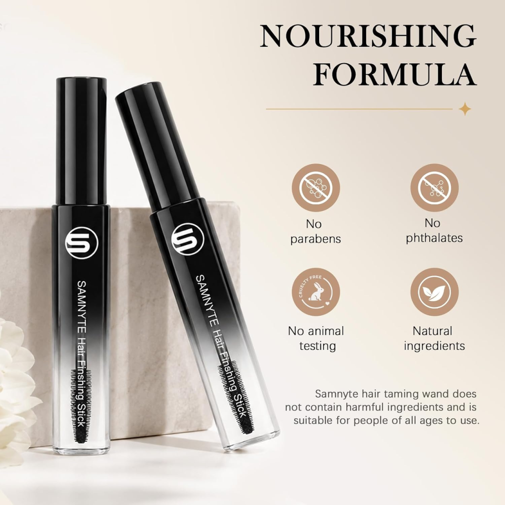 Samnyte Hair Finishing Stick 2×18 мл, стик-гель для волос, 12 ч фиксации, против пушистости, baby hair, без жирности Киев - изображение 7