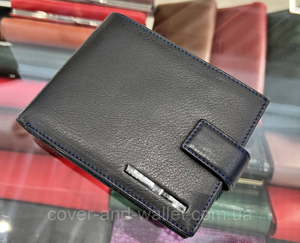 Стильний брендовий чоловічий гаманець з блоком для документів Marco Coverna MC-1006 A Київ - фото 11