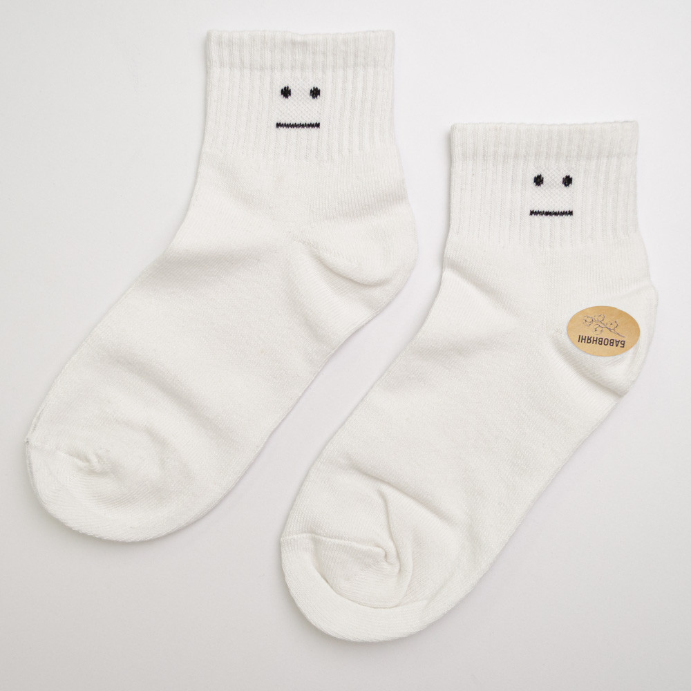 Набор носков мужских хлопковых 10 пар Youstar 053 Низкие 41-47 Белый Сумы - изображение 3